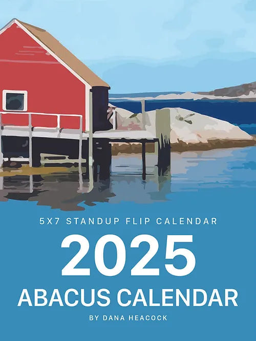 2025 Abacus Spiral Calendar