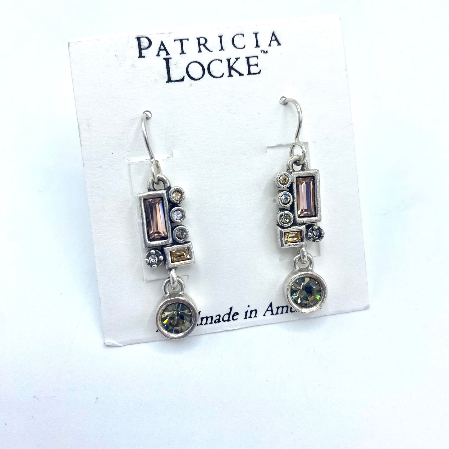 Patricia Locke - Paparazzi Earrings - Champagne