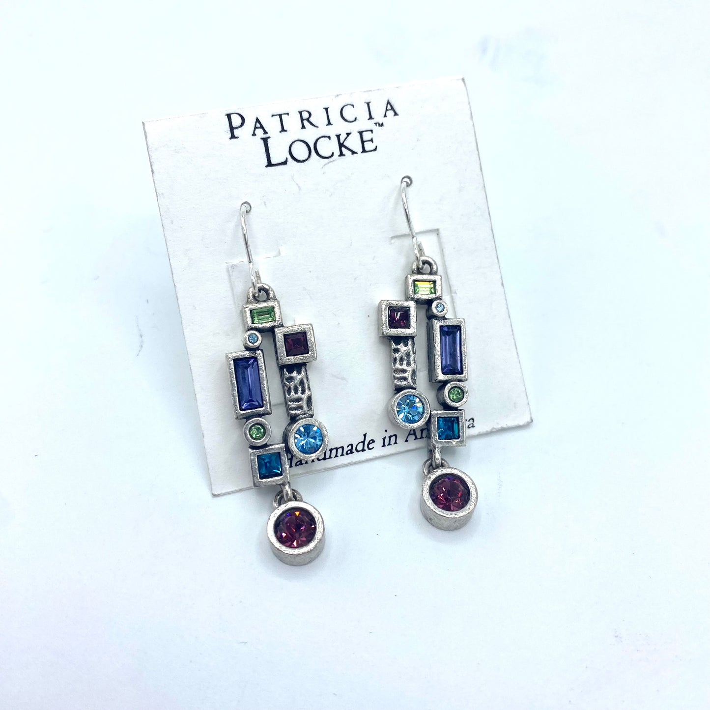 Patricia Locke - Oak Park Earrings - Waterlily