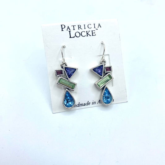 Patricia Locke - Waterlily Earrings - Whirlwind