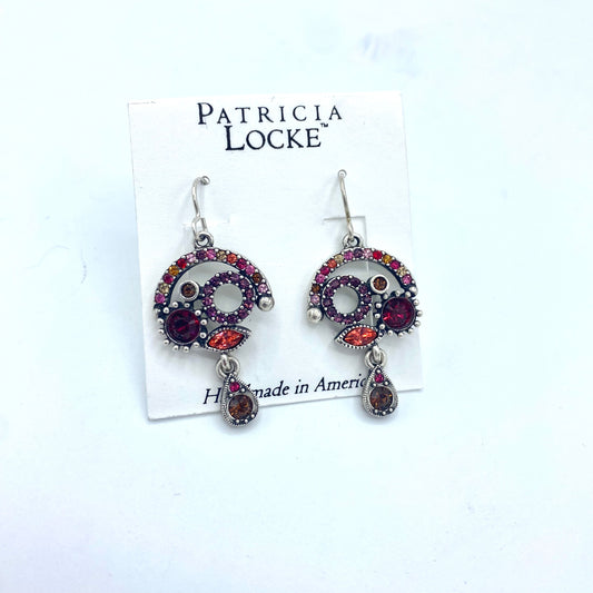 Patricia Locke - Empress Earrings - Moulin Rouge