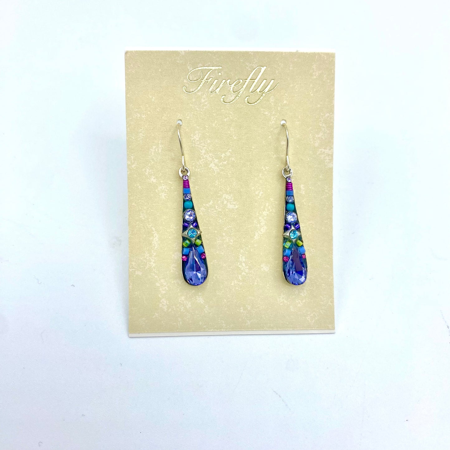 Firefly Camila Med Earrings - Tanzanite