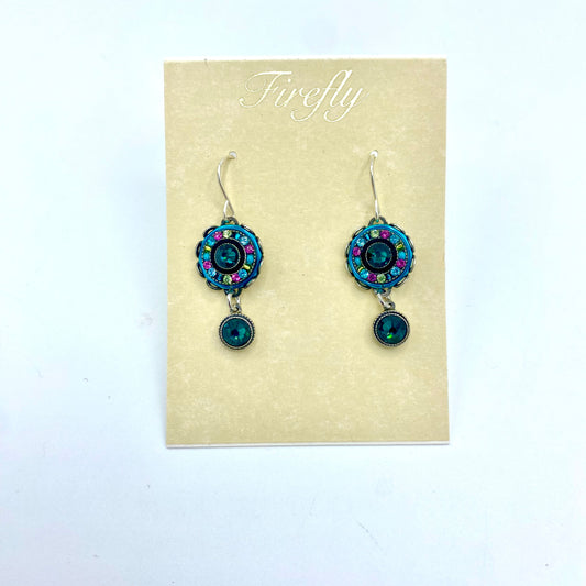 Firefly Dolce V Small Earrings - Emerald