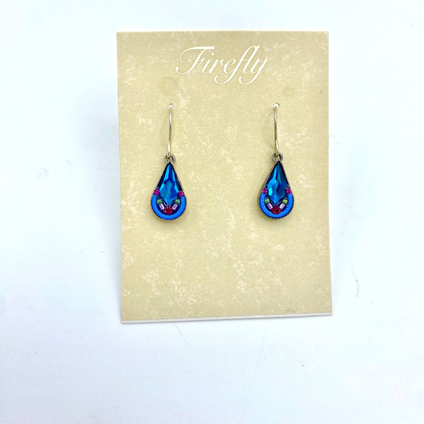 Firefly Lily Teardrop Earrings