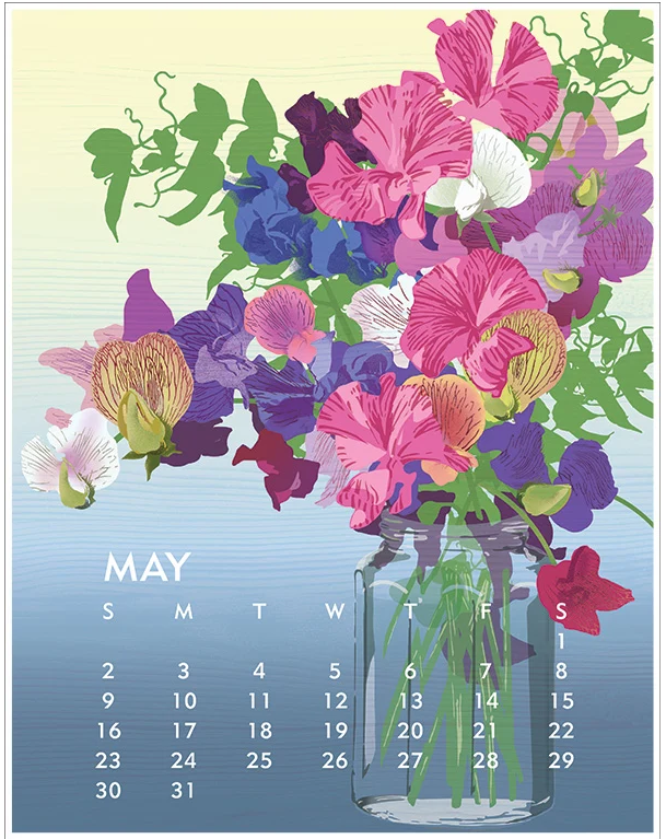2027 Linnea Poster Calendar
