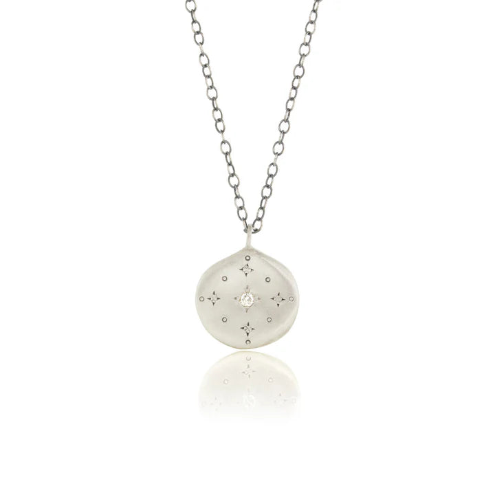 Adel Chefridi- New Moon Pendant Diamond