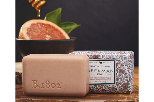 Beekman 1802 Honeyed Grapefruit Bar Soap 4-piece Set