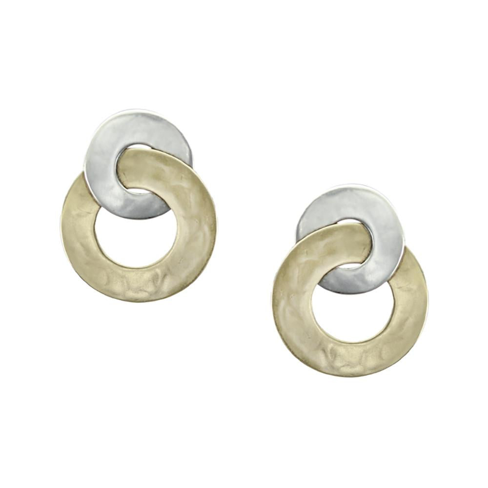 Marjorie Baer Entwined Circles Earrings