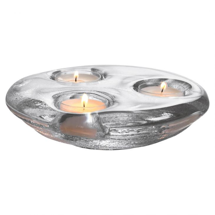 Simon Pearce Glass Thetford Tealight Trio