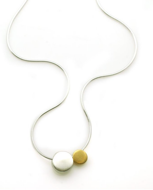 Philippa Roberts Two Pebble Necklace