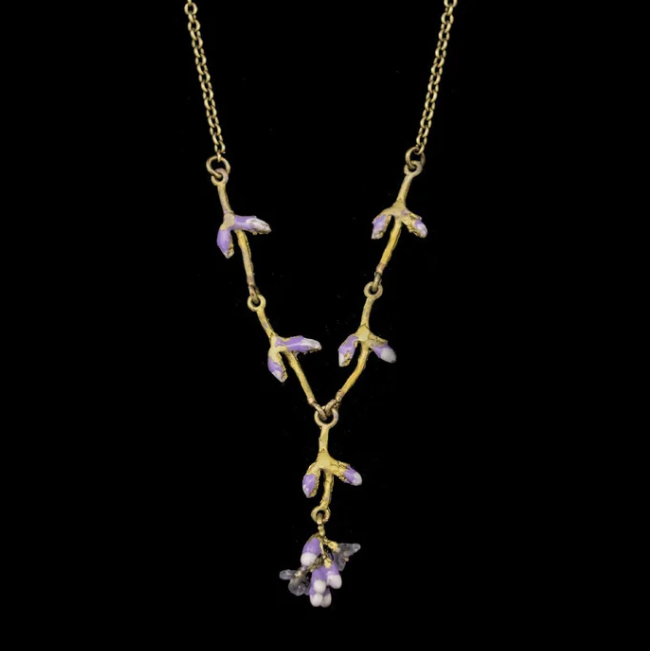 Michael Michaud Lavender Necklace