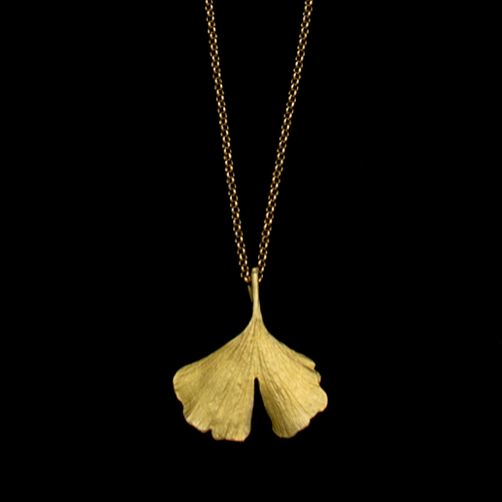 Michael Michaud -Ginkgo 18" Adjustable Pendant