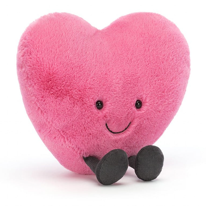 Jellycat Large Amuseable Hot Pink Heart
