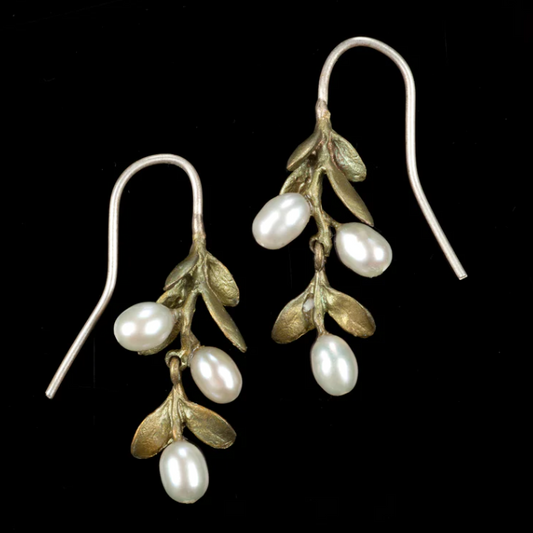 Michael Michaud Boxwood Earrings - Wire