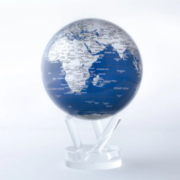 MOVA Globes- Blue & Silver