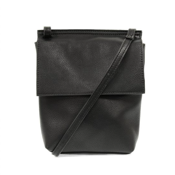 Joy Susan- Black Aimee Front Flap Crossbody Bag