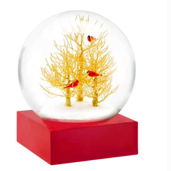 "Golden Boughs" Snow Globe