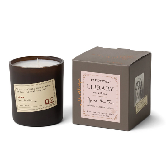 Library 6.5 oz Candle - Jane Austen