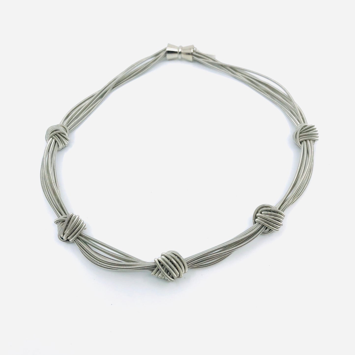 Piano Wire Knot Bracelet